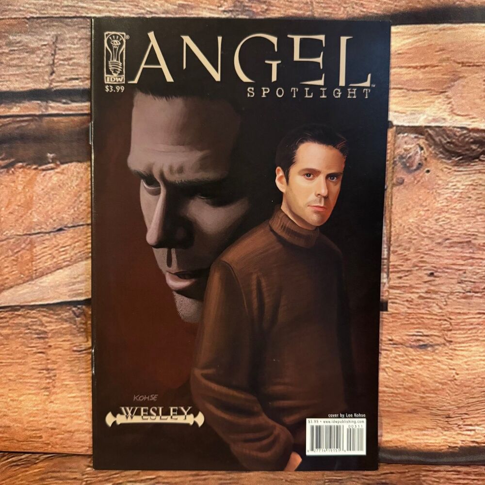 Angel Spotlight Wesley #1 IDW Comics Lee Kohse Variant Cover 2006
